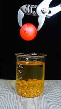 Hot Ball popcorn recipe 🍿😱 #satisfying #experiment #asmr