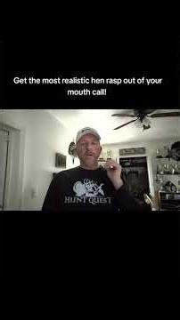 Spring turkey hunting-Get most realistic rasp out of your turkey mouth call!
