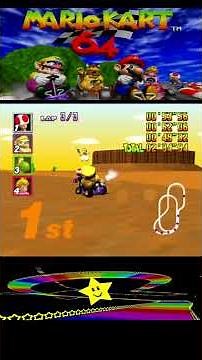 N64 Mario Kart 64 Winning Mushroom Cup