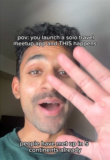 Global Meetups in 3 Days with Solo Travel App
