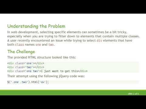 How to Select Divs with Two Specific Classes in jQuery