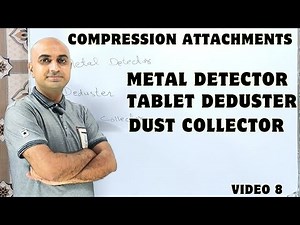 Metal Detector, Tablet Deduster & Dust Collector
