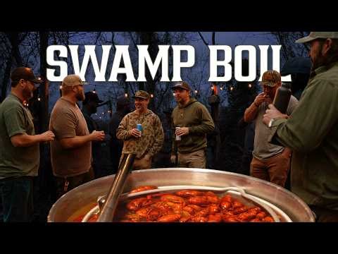 IN THE SWAMP : Boiled Crawfish