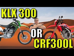 Kawasaki KLX300 or The Honda CRF300L Battle Of The 300CC Motorcycles Which One IS Better?