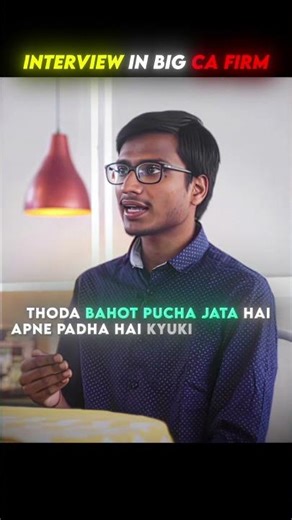 CA me interview kaise hota hai toppers interview ✅🤔...#ca #castudents #catoppers #motivation