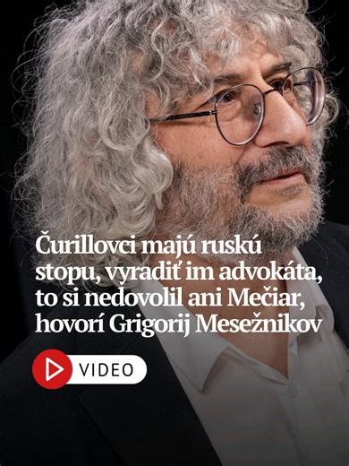 Grigorij Mesežnikov: Ani za Mečiara si nedovolili vyradiť obvineným advokáta tak, že z neho urobia svedka. O zatknutí čurillovcov a prokurátora Šúreka si myslí, že z toho trčí politická objednávka. Zároveň naznačuje, že policjaná inšpekcia sa vo svojich metódach inšpirovala v Rusku. #aktuality_sk #slovensko #narovinu #europskatvorvba