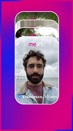 Scarica Meetic e crea il tuo profilo! 😎