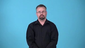 Watch how to sign 'lightning never strikes the same place twice' in American Sign Language.