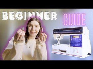how to use your sewing machine | TUTORIAL for absolute beginners