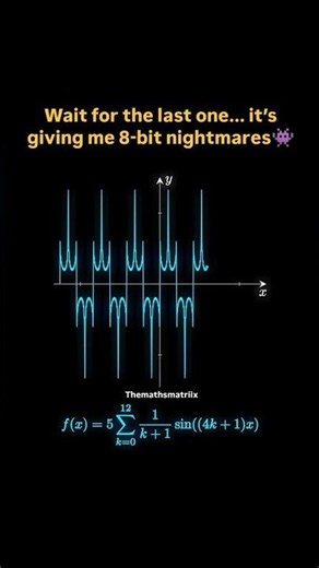 Ever wondered what a function actually sounds like? 🎶 #calculus #mathematics #stem #calculus #shorts