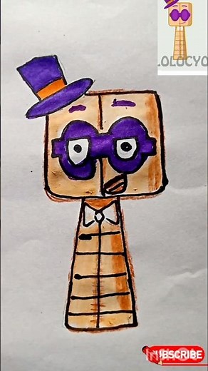 #Sprunki OC Twenty ( Number block ) Phases #Drawing Art incredibox...