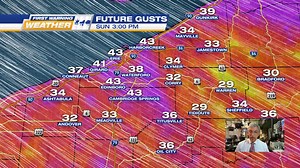 FIRST WARNING WEATHER: Windy and milder today. Scattered showers, then some gusty storms possible late afternoon and early evening. Colder Sunday with some rain and wet snow. | Erie News Now