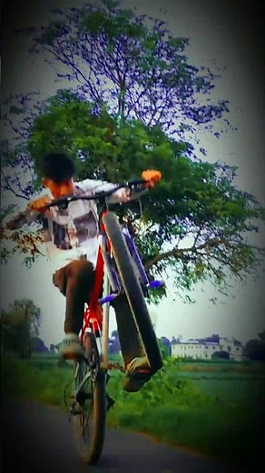 "Next-Level Cycle Stunts with Crazy Cinematics🎥🔥 " Hashtag: #CycleStunts