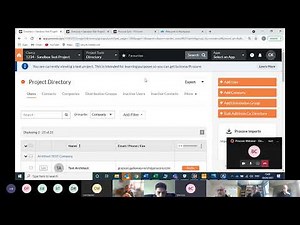 Procore Workshop Directory