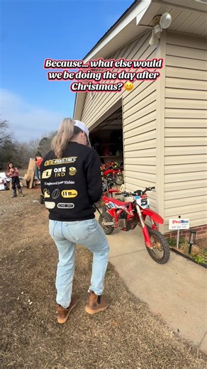 Kirsten Lewis | We spent all day trying to get her to ride the 65 on the track but she’s not ready yet #moto #motocross #dirtbikes #motomom | Instagram