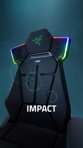 Razer Project Madison is the future of immersive gaming chairs. rzr.to/Madison Designed to react to gameplay in real time, Madison delivers synchronized Chroma RGB, Sensa HD Haptics, motion, and environmental feedback — pulling you deeper into every moment. | Razer