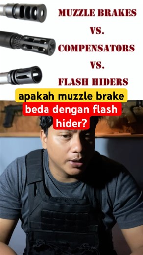 Is a muzzle brake different from a flash hider?! 🔥🤯😭