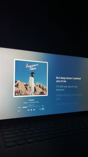 Coaster. #coaster #khalid #applemusic #relatable #fyp