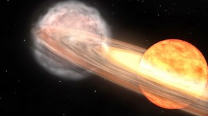 NASA and astronomers across the globe are awaiting a rare astronomical event: a nova explosion! And when this once-in-a-lifetime event does occur, it will be so bright it will be visible on Earth with the naked eye. Explore more about the "Blaze Star": https://go.nasa.gov/3Xft5Mk | NASA 360