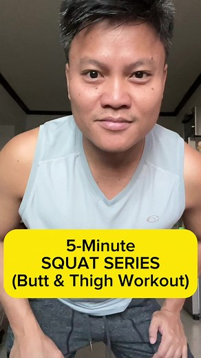 1.8K views · 50 reactions | 5-Minute Squat Workout. Here’s a simple routine to help strengthen your lower body. #lowerbodyworkout #squatchallenge #bootyworkout #homeworkoutideas #homeworkoutmotivation #obtc10dayscoachingprogram #CoachDokRommel #CoachDokRommel09175130722 | Healthy Aging with Coach Dok Rommel | Facebook