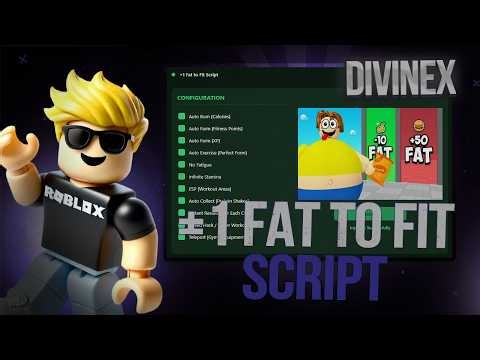 +1 Fat to Fit OP Script Auto Farm And Auto Win - Roblox 2026