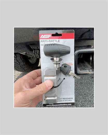 Anti-Rattle Hitch Pin