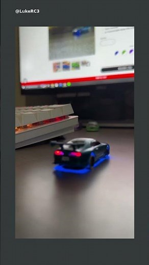 Watch these mini RC cars drift! Link in bio for tiny action. 👀