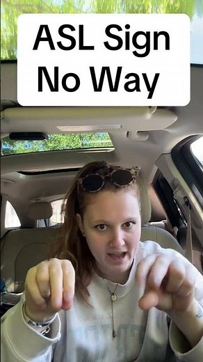 Learn How To Sign "No Way" in ASL for Beginners | American Sign Language #shorts