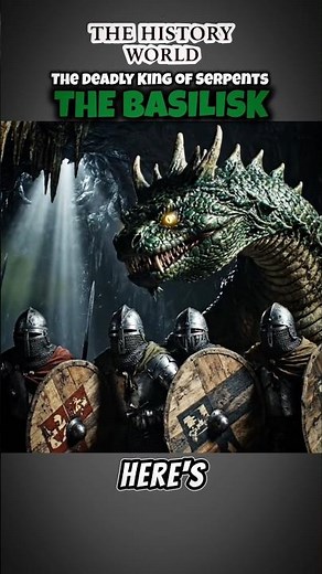 “The Deadly King of Serpents – The Basilisk | Mythical Creature Facts 🐍👁️ | TheHWorlds