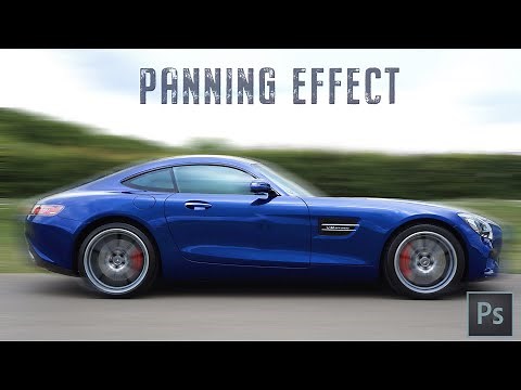 Panning Effect using Adobe Photoshop