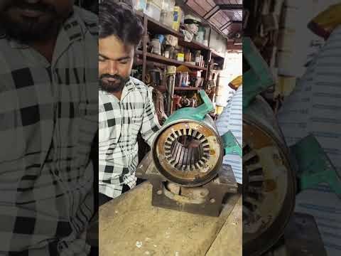 Three-phase motor winding