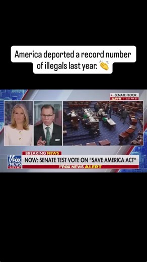America deported a record number of illegals last year. 👏 - - - - #MAGA #Trump #Republican #Conservative