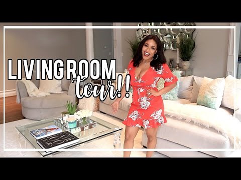 2019 Living Room Tour + Spring Inspiration #HouseToHome | NitraaB
