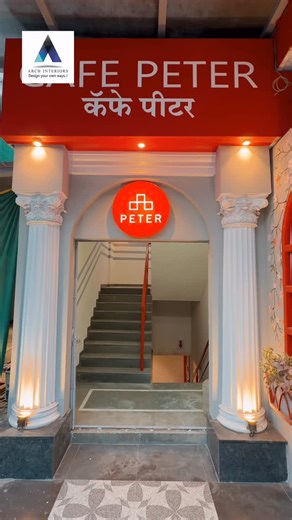 Arch Interiors on Instagram: "Crafting spaces that feel warm and modern — a perfect blend of aesthetics and ambience designed to elevate every customer’s experience. 📍 Executed By: Arch Interiors 📞 Contact Us: +91 96077 31229 📩 Book Your Consultation Today – DM Now! #ArchInterior #CafeInteriorDesign #RestaurantInteriors #ModernInteriorDesign #CommercialInteriors #InteriorDesignerPune #CafePeter #InteriorStyling #CreativeSpaces #StartAboveDesigns #viralreel [arch interior, cafe interior design