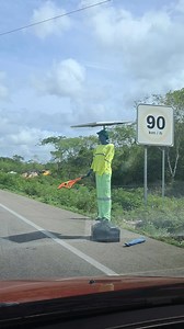 214K views · 1.6K reactions | #Viral Excelente idea, a muñecos se les instalo panel solar para dar vialidad. | El20nline.MX | Facebook