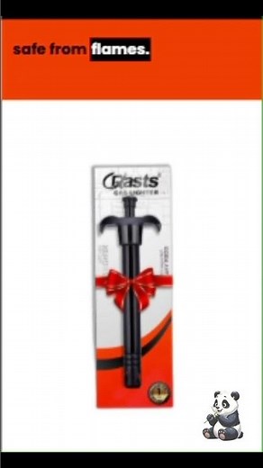 Crasts Gas Lighter – Refillable Long-Arm Kitchen & Barbecue Lighter with 360° Swivel Head