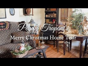 Antique Country Primitive CHRISTMAS HOME TOUR Seasonal Holiday Decor ~ Decorating With Antiques