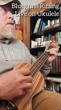 Bluegrass Riffing on Ukulele fingerpicking minor arpeggios