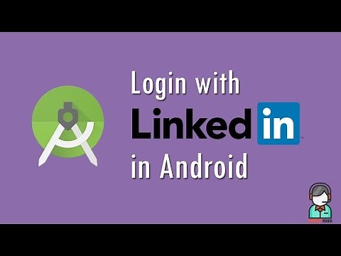 Integrate Linkedin SDK in Android with Login Example - Using Android Studio
