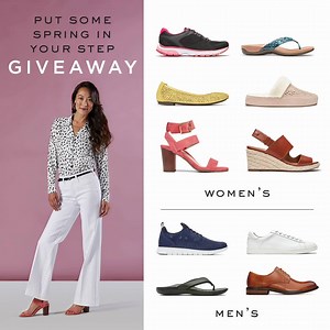 Vionic wants to put some Spring in your step. Enter now for a chance to win a pair of FREE shoes. ✅ All new subscribers receive FREE SHIPPING on your next order! ✅ Tons of new spring arrivals to choose from! ✅ A new winner will be picked each week! | Vionic Shoes