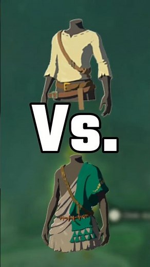 Well-Worn Vs. Archaic Set! #totk #zelda #tearsofthekingdom #zeldatotk #botw #zeldabotw #tlozbotw