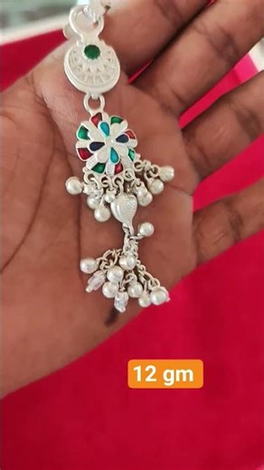 Latest Silver Chabi Chhalla / Waist Keychain Design 😍✨ #wedding #shorts #yoitubeshorts