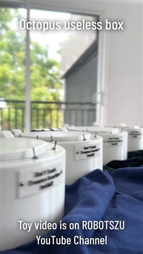 Octopus useless box #handmade #craft #uselessbox #DIY | Machine MIG