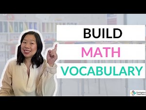 Building Math Vocabulary for Middle School Success