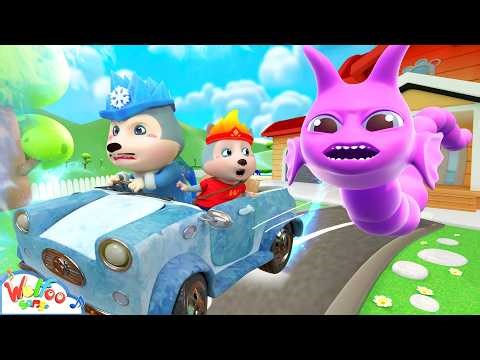 Hungry Caterpillars Love to Eat! 🐛🍎😂 Bug Songs | Kids Songs & Nursery Rhymes | Happy Songs