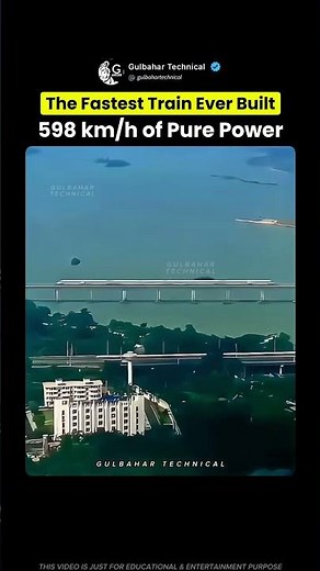 Japan’s Train Just Hit 598 km/h! 🚄💨