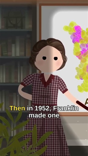 Photo 51 captured by Rosalind Franklin in 1952 proved the helical structure of DNA.