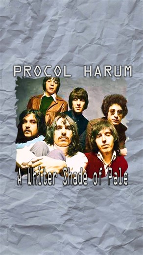1.7M views · 30K reactions | Procol Harum released "A Whiter Shade of Pale" as their debut single on May 12, 1967, by Deram Records in the United Kingdom. The recording was made at Olympic Studios in London. | LoveSongs/HeartbreakSongs with lyrics by BEEME views | Facebook