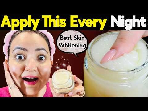 Secret Whitening Cream To Removes Dark Skin Pigmentation Wrinkles & Dark Spots | DIY Rice Cream