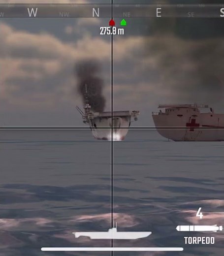 Submarine vs Fighter Planes and Destroyer| | Uboat Attack #gaming #gameplay #submarine #uboat #viral